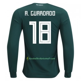 Fußballtrikots Mexiko A.Guardado 18 WM 2018 Langarm Heimtrikotsatz kaufen